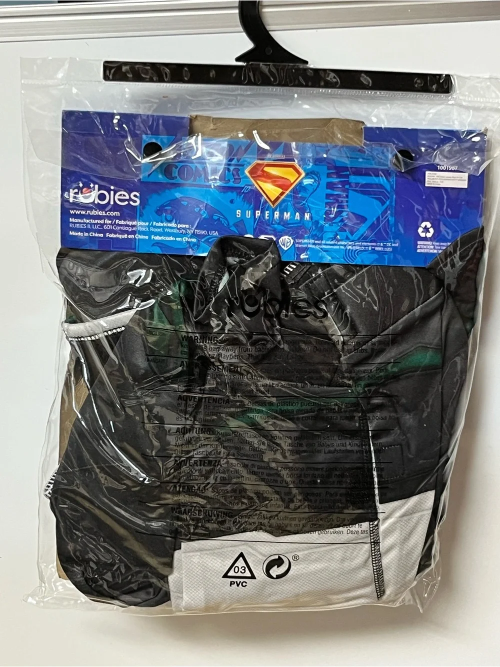 NEW! Rubie’s Officially Licensed DC Comics Green Lantern Costume Boys M 8-10